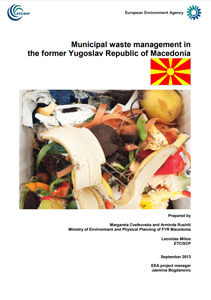 Municipal waste management in the former Yugoslav Republic of Macedonia